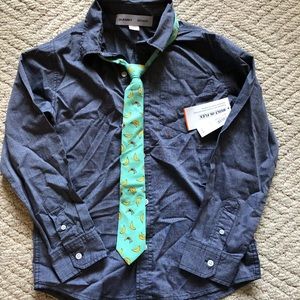 Boys size 10/12 button down
